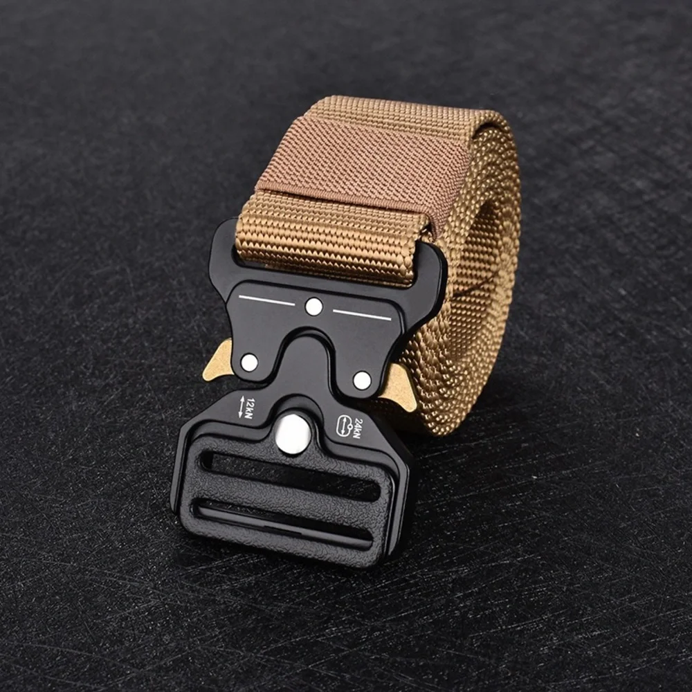 Military Tactical Army Adjustable Quick Release Belts Men Casual Rigger Web Belt